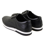 Celia Siyah Erkek Günlük Deri Ayakkabı