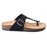 Karen Siyah Erkek Deri Terlik