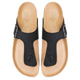 Karen Siyah Erkek Deri Terlik