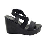 Greta Siyah Kadın Sandalet