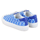 Marinia Mavi Kadın Monogram Spor Ayakkabı