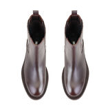 Luana Kahve Kadın Deri Bot