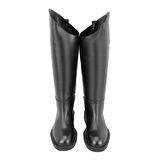 Rebeca Siyah Kadın Deri Binici Çizmesi