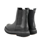 Kadın Siyah Lastikli Chelsea Bot