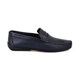 Daniel Lacivert Erkek Deri Loafer