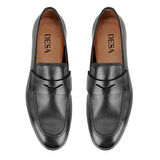 Derek Siyah Erkek Deri Günlük Ayakkabı