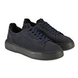 Holden Lacivert Erkek Nubuk Deri Günlük Ayakkabı