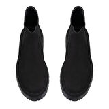 Vicentane Siyah Erkek Deri Bot