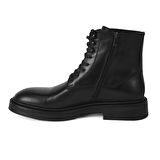 Poar Siyah Erkek Deri Bot