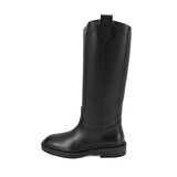 Loar Siyah Kadın Deri Çizme