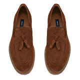 Gavyn Taba Erkek Süet Deri Loafer