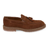 Gavyn Taba Erkek Süet Deri Loafer