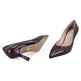 Liberty Bordo Kadın Deri Stiletto