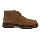 Callien Taba Erkek Bağcıklı Deri Bot