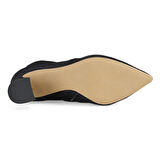 Letisia Siyah Kadın Süet Bot