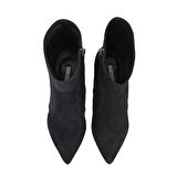 Letisia Siyah Kadın Süet Bot