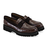Freda Kahve Kadın Loafer