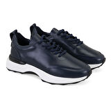 Bria Lacivert Erkek Deri Spor Ayakkabı