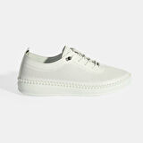 Kadın Beyaz Deri Günlük Ayakkabı