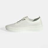 Kadın Beyaz Deri Günlük Ayakkabı