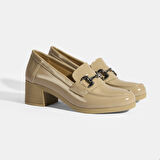 Nahre Vizon Kadın Rugan Topuklu Günlük Ayakkabı