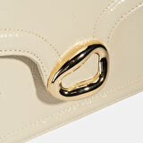 Kadın Krem Postacı Çantası