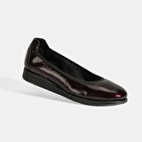 Kadın Bordo DesaComfort Günlük Deri Ayakkabı