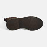 Kadın Kahve Lastikli Süet Chelsea Bot
