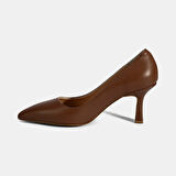 Kadın Taba Deri Stiletto