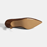 Kadın Taba Deri Stiletto