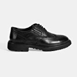 Erkek Siyah Bağcıklı Klasik Ayakkabı