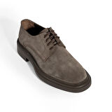 Erkek Vizon Bağcıklı Günlük Süet Ayakkabı