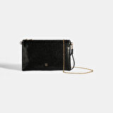 Kadın Siyah Omuz Askılı Portföy Çanta