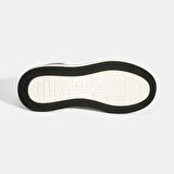 Erkek Siyah Bağcıklı Deri Spor Ayakkabı