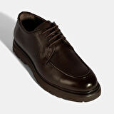 Erkek Kahve Deri Günlük Ayakkabı