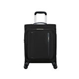 American Tourister Siyah Cloudrider 4 Tekerlekli Kabin Boy Valiz 55 cm