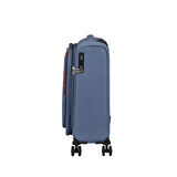 American Tourister Mavi Cloudrider 4 Tekerlekli Kabin Boy Valiz 55 cm