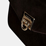 Kadın Acı Kahve Omuz Askılı El Çantası