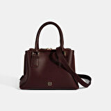 Kadın Bordo Omuz Askılı El Çantası