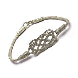 1000 Ayar Kazaziye Gümüş Bileklik (Unisex)