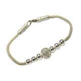 1000 Ayar Kazaziye Gümüş Bileklik (Unisex)