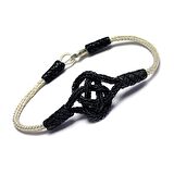 1000 Ayar Kazaziye Gümüş Bileklik (Unisex)