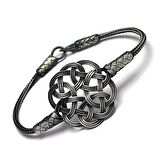 1000 Ayar Kazaziye Gümüş Bileklik (Unisex)