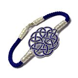 1000 Ayar Kazaziye Gümüş Bileklik (Unisex)