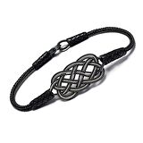 1000 Ayar Kazaziye Gümüş Bileklik (Unisex)