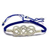 1000 Ayar Kazaziye Gümüş Bileklik (Unisex)