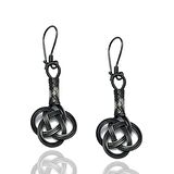 1000 Ayar Kazaziye Kadın Gümüş Küpe