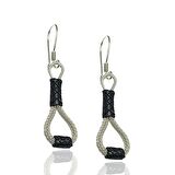 1000 Ayar Kazaziye Kadın Gümüş Küpe