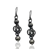 1000 Ayar Kazaziye Kadın Gümüş Küpe