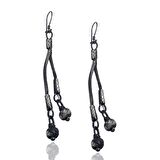 1000 Ayar Kazaziye Kadın Gümüş Küpe